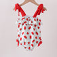 Red Watermelon UPF Swim One-Piece