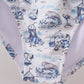 Blue Beach Smocked UPF Women Swim Set
