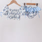 Blue Beach Smocked UPF Swim Set