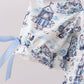 Blue Beach Smocked UPF Swim Set