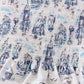 Blue Beach Smocked UPF Swim Set