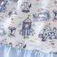 Blue Beach Smocked Dress
