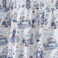Blue Beach Smocked Women Dress