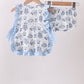 Blue Beach Bloomer Set
