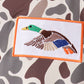Camo Mallard Embroidered UPF Swim Set
