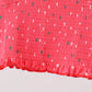 Red Watermelon Smocked UPF Swim Set