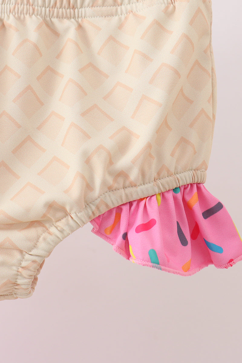 Ice Cream UPF Rashguard Set