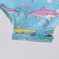 Blue Shark Ruffle Bubble