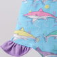 Blue Shark Ruffle Bubble