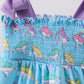 Blue Shark Smocked Bloomer Set
