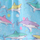 Blue Shark Smocked Bloomer Set