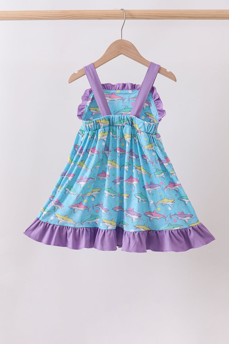 Blue Shark Dress