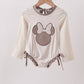 Khaki Character UPF Rashguard