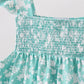 Sage Floral Smocked Set