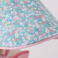 Green Floral Bonnet