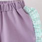 Mint Puppy Plaid Embroidered Set