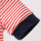 Red Stripe Car Embroidered Bubble