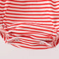 Red Stripe Car Embroidered Bubble