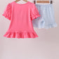 Pink ABC Appliqué Set