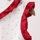 Maroon Alabama Elephant Applique Dress