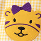 Purple LSU Tiger Applique Bloomer Set