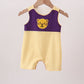 Purple LSU Tiger Applique Jon Jon