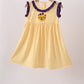 Purple LSU Tiger Applique Dress