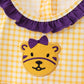 Purple LSU Tiger Applique Dress