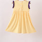 Purple LSU Tiger Applique Dress