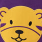Purple LSU Tiger Applique Set