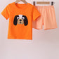 Orange Tennessee Dog Appliqué Set
