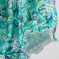 Green Lily Floral Bubble