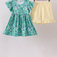 Green Lily Floral Set