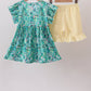 Green Lily Floral Set