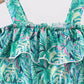 Green Lily Floral Jumpsuit