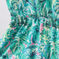 Green Lily Floral Jumpsuit