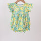 Yellow Lily Floral Bubble