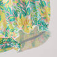 Yellow Lily Floral Bubble
