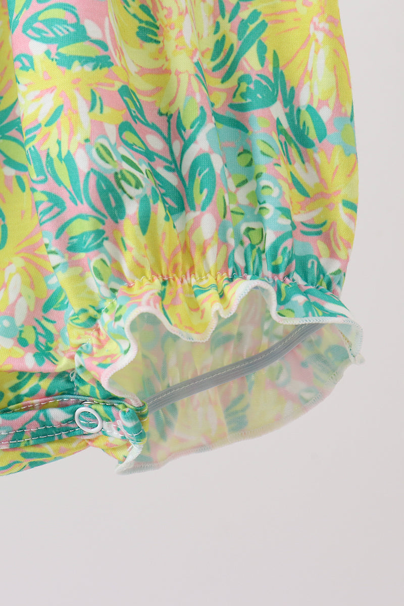 Yellow Lily Floral Bubble