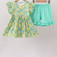 Yellow Lily Floral Set