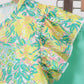 Yellow Lily Floral Set
