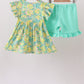 Yellow Lily Floral Set