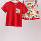 Red Farm Animal Set