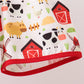 Red Farm Animal Set
