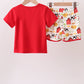 Red Farm Animal Set