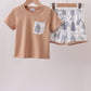 Khaki Deer Forest Set
