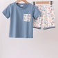 Blue Sailboat Set