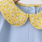 Blue Bus Floral Applique Dress