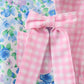 Blue Floral Bloomer Set