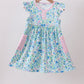 Blue Floral Dress